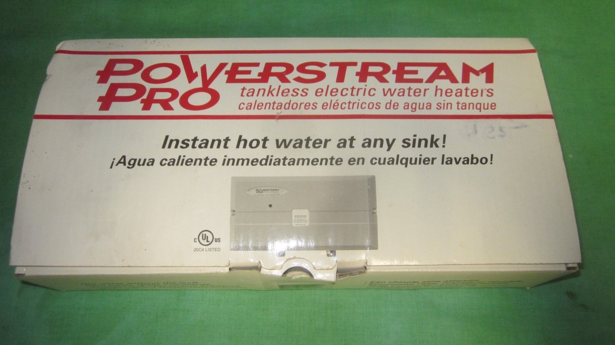 Bosch RP3P Powerstream Pro Tankless Electric Instant Hot Water Heater