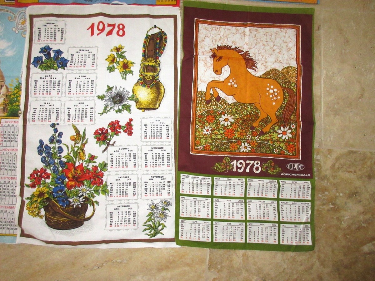 Vivaraise Torchon Façade pâtisserie Calendrier 2026 Ecru 48 x 72 Cuisine Livrais