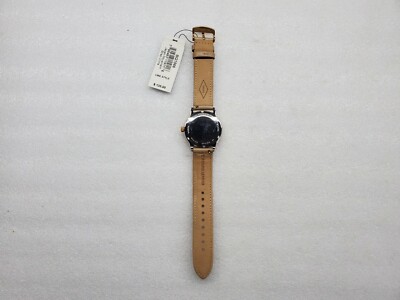 Fossil BQ1566 Modern Sophisticate Brown Leather Women\'s Watch Need Battery Fossil BQ1566 Modern White Dial Brown Leather Strap  main image 3