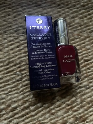 Brandneu von Terry Nagellack Frottee Hochglanz Glättender Lack in Rich Ruby