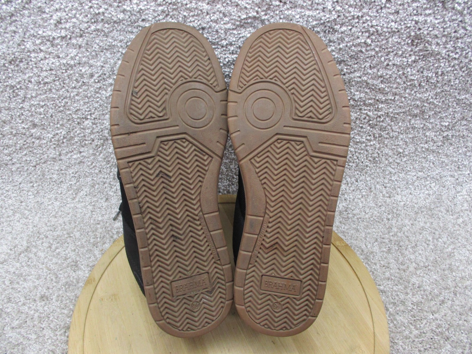 Brahma Men's Grate II Steel Toe Work Shoes Black Lace up Mens Size 9.5 EUC eBay