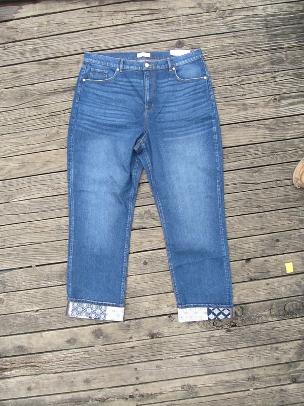 LOFT 33/16 Jeans The Straight Crop High Rise Curvy Fit Tall Inseam new with tags