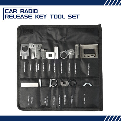 Autoradio Entriegelung Bügel Schlüssel Set Audio Ausbauwerkzeug Tool Set 38pcs