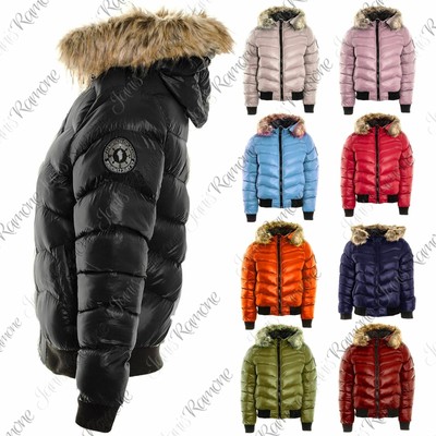 puffer bomber jacket womens