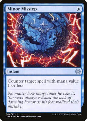 Minor Misstep [All Will Be One] MTG
