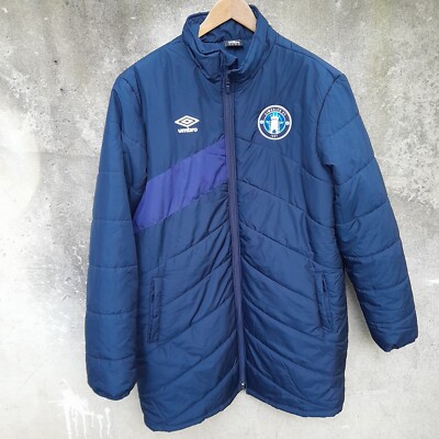 Limerick FC navy long bench coat XXL Bnwot