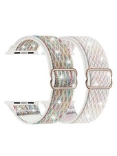 Ser Of 2 Band For Apple Watch 38/40/41 Nylon Strap
