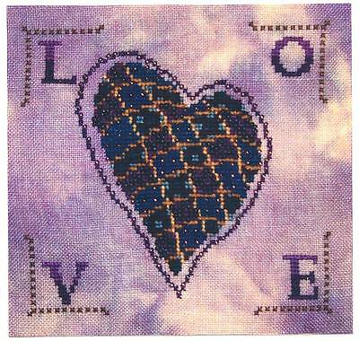 Heart Cross Stitch Chart