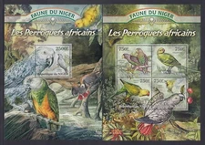 World Birds - MUH set of 2 mini sheets - as shown - Lot 135