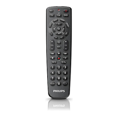Philips Perfect SRP1103/27 CONTROL TV SAT CABLE DVD VCR Universal Remote Control
