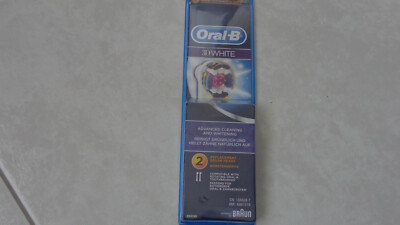 Lot De 6 Brossettes Oral-B 3D White (3 Packs De 2) - Pour Brosses à Dents électriques - Neuf