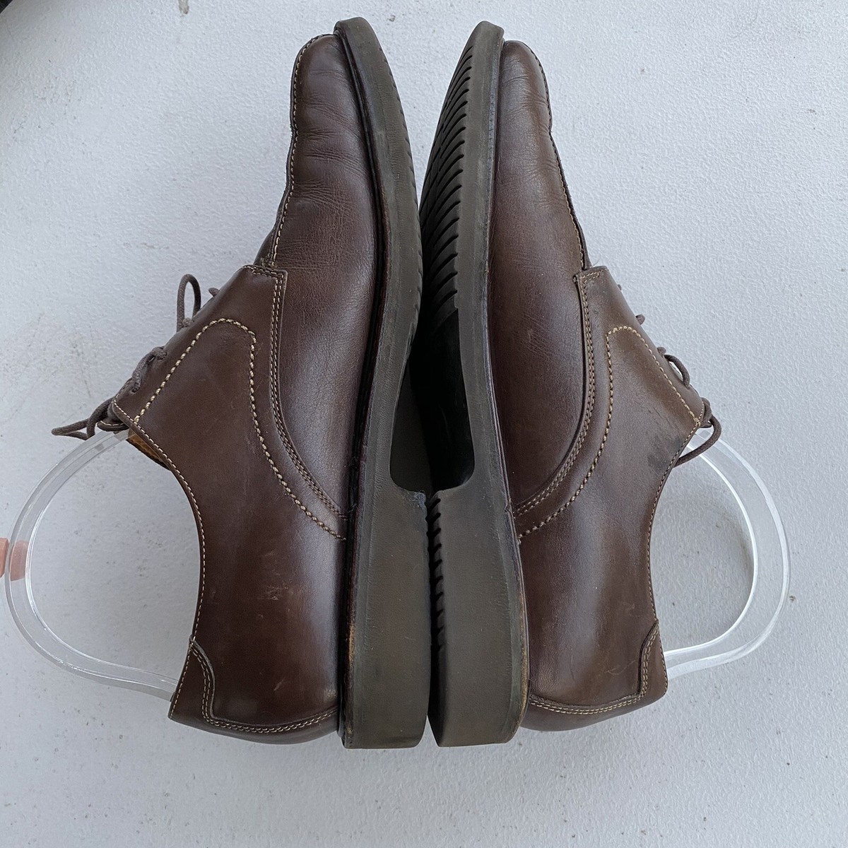 MEPHISTO Made in France Goodyear Welt Bicycle Toe Derby Shoe in Brown Size 9 1/2 Marlon | Mephisto USA main image 4