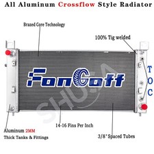 Aluminum Radiator For Chevy Silverado Tahoe Escalade Gmc Yukon Hummer H2 At Us