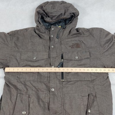 North Face Mens Large Brown Jacket Limited Edition Fall 2007 Goose 