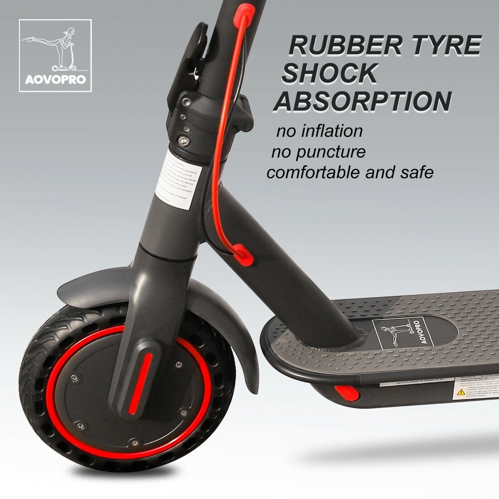 AOVO PRO ELECTRIC SCOOTER M365 ADULT ESCOOTER FAST POWERFUL 350W
