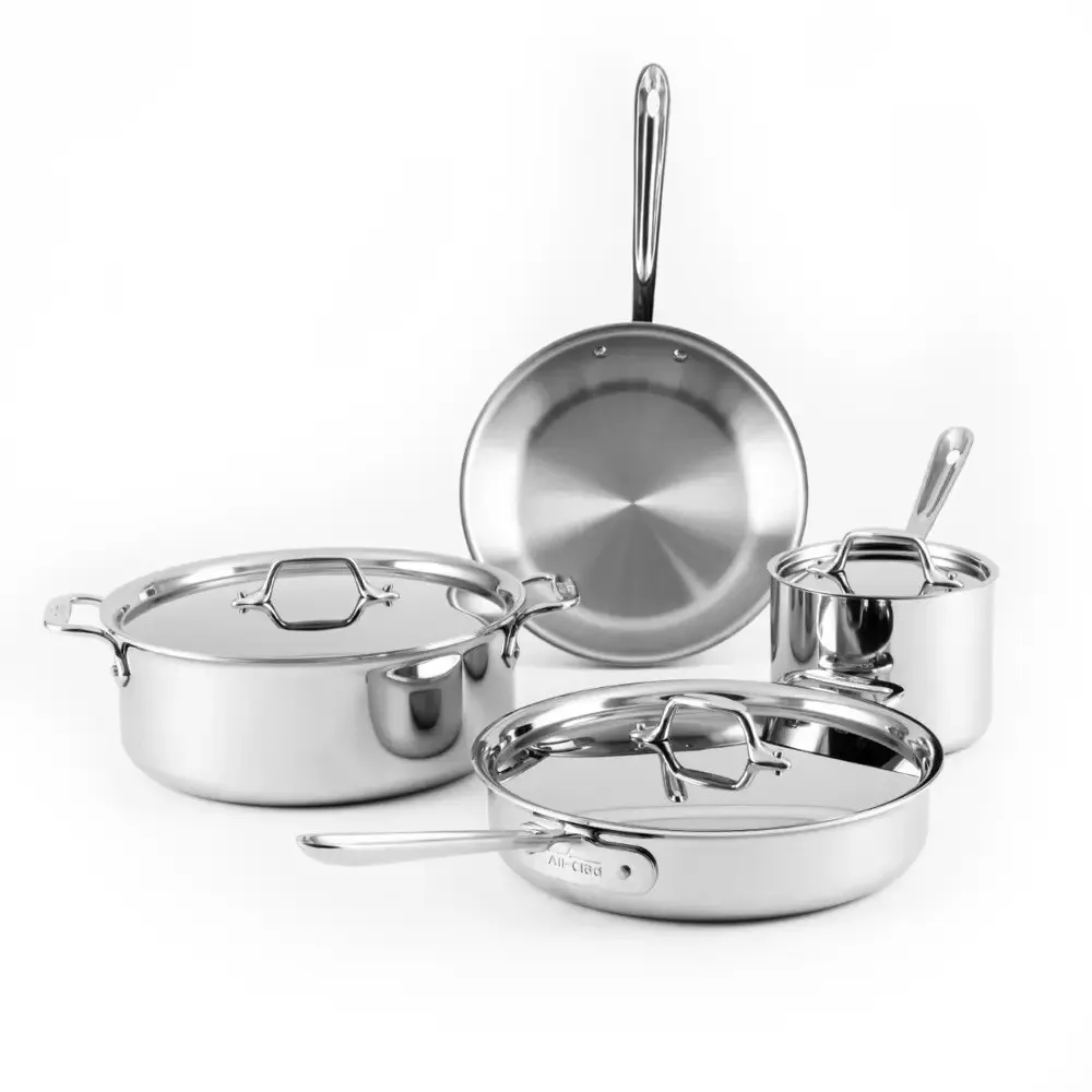 All-Clad D3 Stainless Steel 10-Piece Set