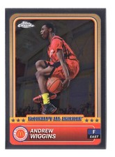 Andrew Wiggins 2024 Topps Chrome McDonalds All American Basketball #86