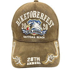 BIKETOBERFEST DAYTONA BEACH 28TH ANNUAL - 2020 ONE SIZE FITS ALL / HOOK LOOP