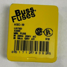 Cooper Bussman - Buss Fuses AGC-10 5 Pack