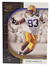 2009 Press Pass SE Gold TYSON JACKSON #30 RC Rookie Card - KANSAS CITY CHIEFS