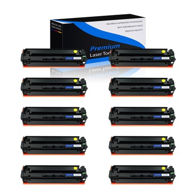 10PK CF412A Yellow Toner Cartridge For HP Color LASERJET PRO MFP M477DW M477FDN