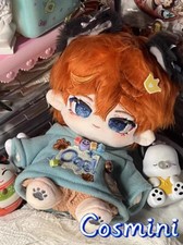 Anime Genshin Impact Tartaglia 20cm Plush Doll Dress up Toy Plushie Game