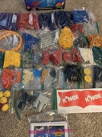 Knex K'nex Trampoline Tower #63517 Vintage 1999 Rare Complete Retired Working