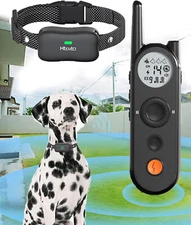 Wireless Dog Fence 2 in 1 Electronic Training Collar 3500FT Wireless Fence, S312