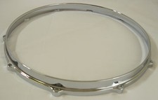 14" 10 hole Batter Side Die Cast Tom or Snare Drum Hoop 4 Set Build Restoration