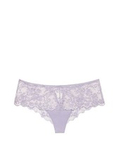 Victoria's Secret Dream Angels Floral Lace Wide Side Thong Panty Lilac