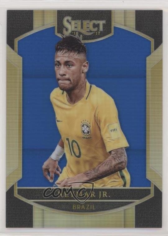 2016-17 Panini Select Terrace Blue Prizm 73/299 Neymar Jr #21 0ad