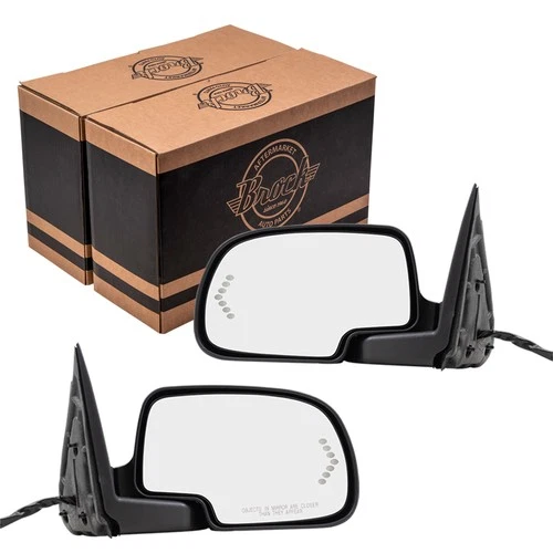 Power Mirror For 2003-2006 Silverado 1500 Turn Signal Indicator Puddle Lamp Set