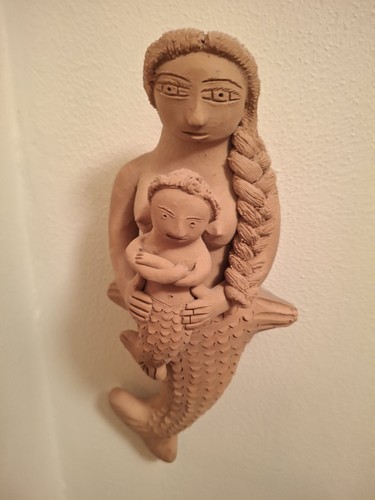Mexican Folk Art MERMAID and Baby