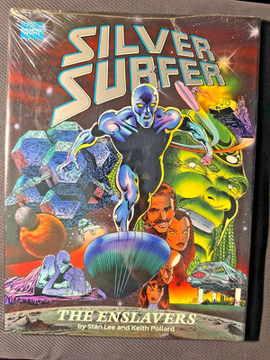 Marvel Silver Surfer The Enslavers Hardcover Graphic Novel.. Ch-a-2