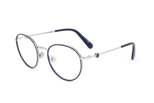 Moncler ML5135 016 SHINY PALLADIUM 51/21/145 MAN Eyewear Frame