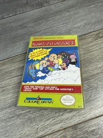 Nintendo NES Kung Fu Heroes CIB Complete registration card box protector