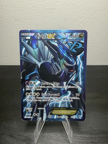 Pokemon Dialga EX 99/101 Full Art Ultra Rare Holo Plasma Blast Card