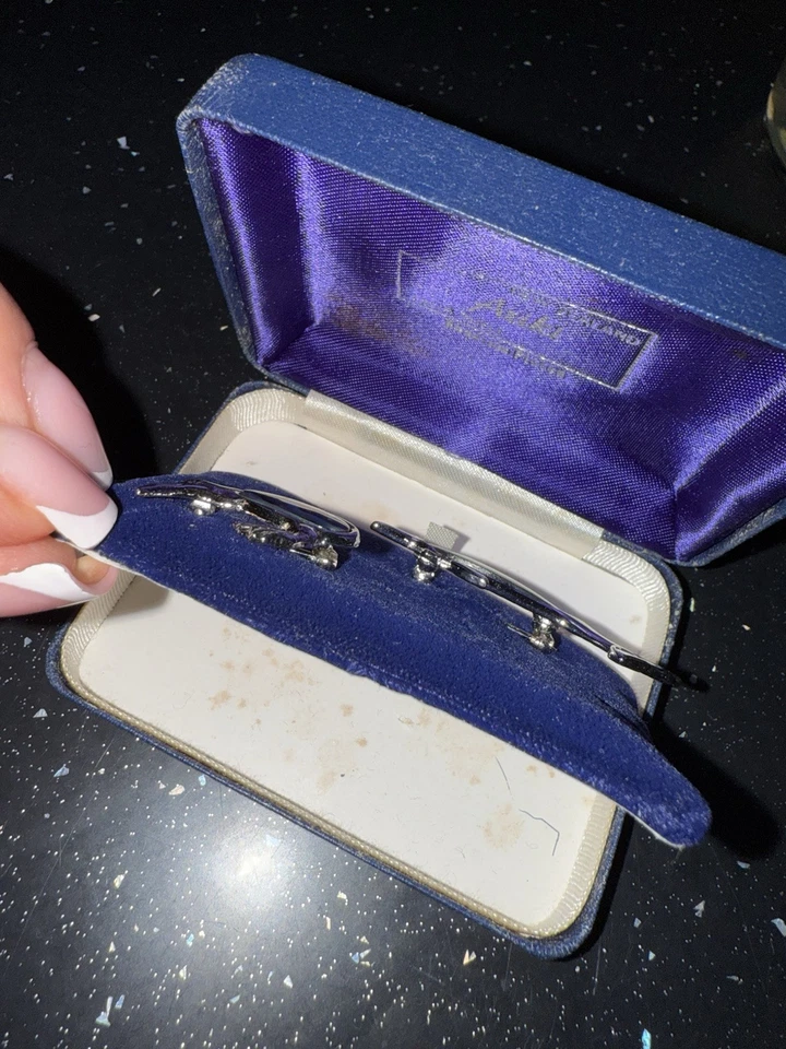 Broche/Pin Rodio Ariki Nueva Zelanda Paua Shell Joyería Delfín Caja Original Foto 3 de 3