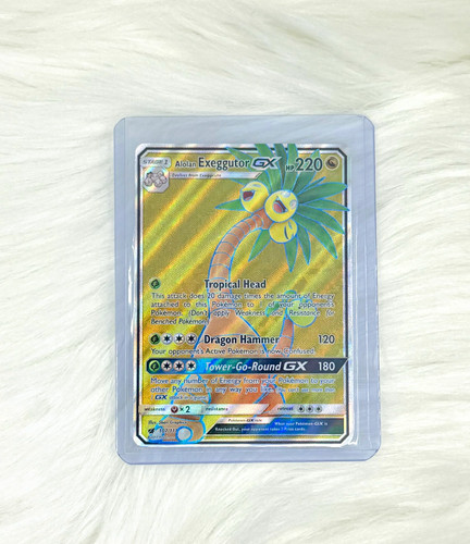 Pokemon Alolan Exeggutor GX 107/111 Crimson Invasion Ultra Rare NM