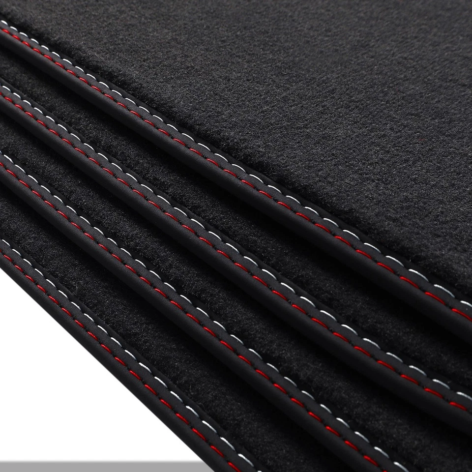 For Audi A6 S6 RS6 C6 2004-2011 OEM Quality Velour Carpet Car Floor Mats Liners - Image 3 of 4