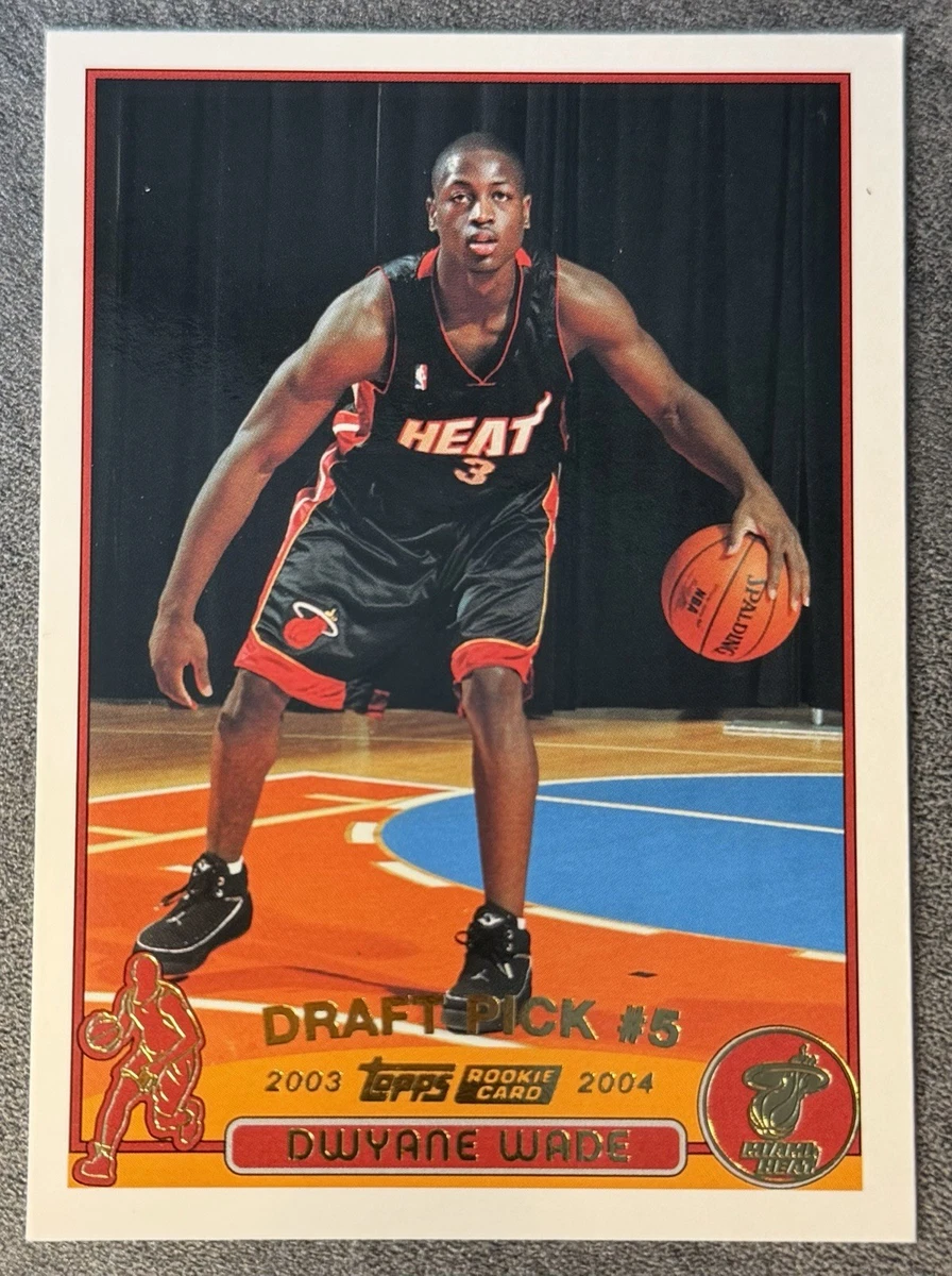 25+ Topps Dwyane Wade Basketball Rookie Sports Trading Cards