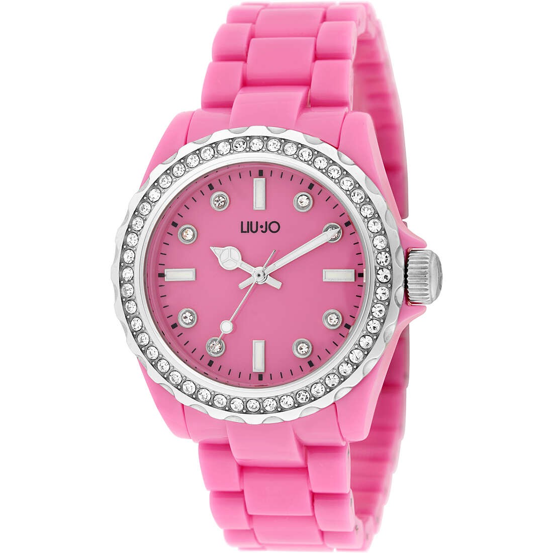 Womens Wristwatch LIU JO Luxury LIKE TLJ2168 Resin Fuchisa