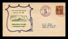US COVER USS PC-451 REGISTERED NAVAL CANCEL FIRST DAY POSTAL SERVICE