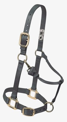 Weaver Leder Original 1'' verstellbar Hals Druckknopf Nylon Halfter 500-800 Pfund 