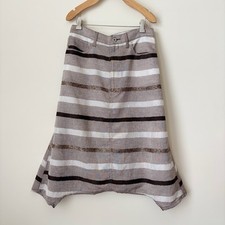 Junya Watanabe Comme des Gar ons Striped Dropped Crotch Pants XS