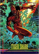 Tiger Shark 71 Marvel 1993 Skybox Trading Card Game TCG CCG