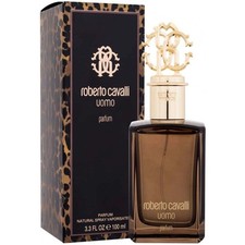 Image of ROBERTO CAVALLI UOMO 100ML EDP SPRAY | FOR HIM | NEW SEALED BOX | FREE P&P |
