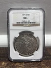 1878-S Morgan Silver Dollar $1 Coin - NGC MS61