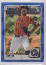 2020 Bowman Chrome Draft Sapphire Edition Alex Santos #BD-139 0x1