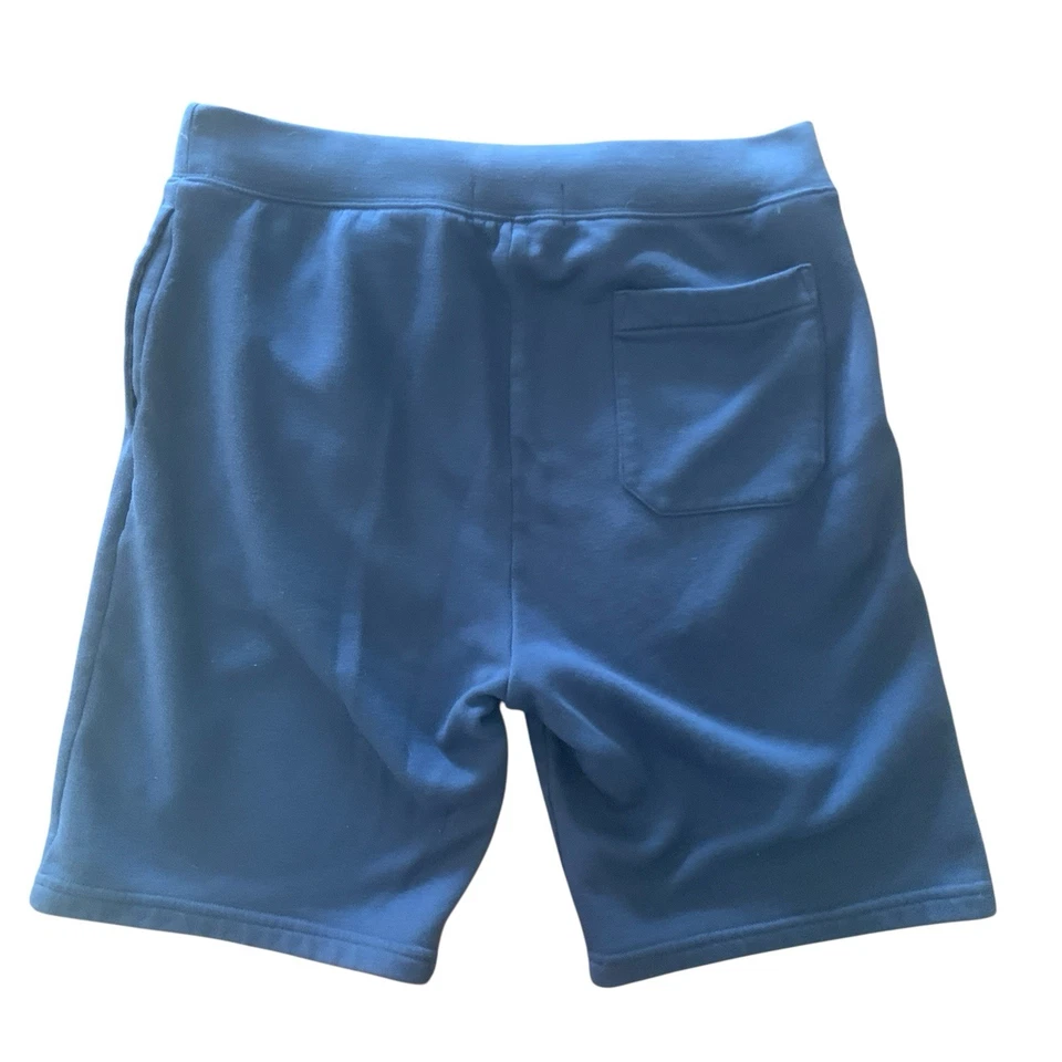 Pantalones Cortos Polo Sport Ralph Lauren Polar Para Hombre Pequeños Azul Marino Logotipo Deletreado Bandera de EE. UU. Foto 2 de 4